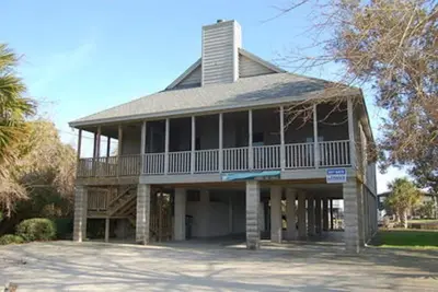 Creek retraiter: 5 Br / 3. 5 Ba maison à Pawleys Island, pour 18 personnes