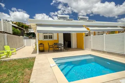 Villa Bougainvilliers  avec piscine privée au Diamant