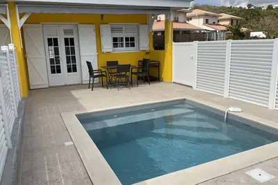 Villa Hibiscus avec piscine privée au Diamant