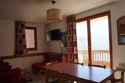 Image de Bel appartement au pied des pistes 8 personnes