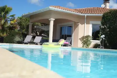 Image de Grande villa classée 4* avec piscine chauffée sur le Bassin d'Arcachon