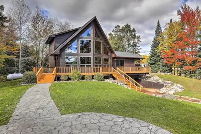 Image de Nouveau! Chicagon Lake Cottage w / Dock & vues sereines!