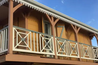 Image de Maison créole avec jardin privatif, plage à 200m