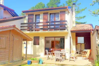 Image de Seignosse Océan, villa patio classée 3*, au calme, à proximité de la plage, sous les pins