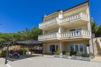 Image de Appartement de vacances Dramalj pour 2 - 4 personnes avec 1 chambre à coucher - Appartement de vacan