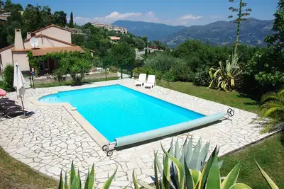 Image de Villa avec piscine et vue panoramique proche Nice