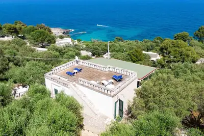 Image de Entière maison avec 2 appartements et vue mer 180°