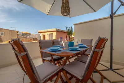 Image de La maison avec terrasse
