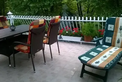 Image de Appartement pour 4 personnes avec air conditionné, centre et lac Balaton à 150m
