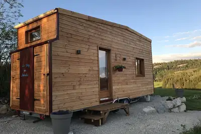 Image de Tiny house au milieu du Parc naturel du Haut Jura