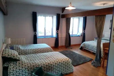Image de Chambre spacieuse Bleue - Petit dejeuner inclus