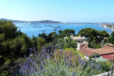 Image de T2  Tamaris climatisé, classé 3 *, piscine, vue mer magnifique, calme