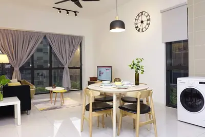Image de Suite familiale Orangerabbit @ Pj Icon City -6 Pax, piscine vue du ciel, Wifi gratuit