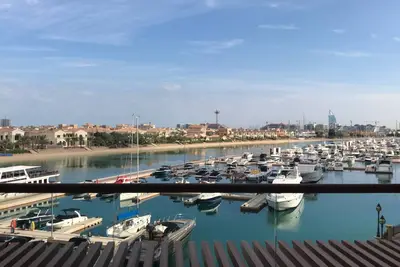 Image de Ravissant studio sur Palm Marina et vue Burj