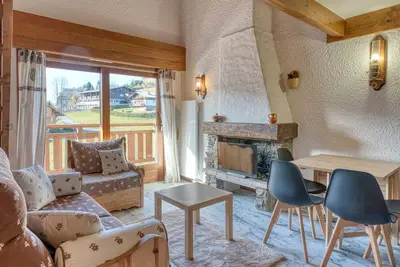 Image de Appartement cosy avec mezzanine, 4 pers, parking à Megève