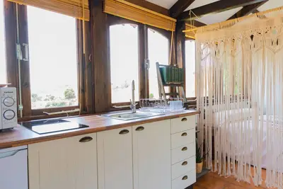 Image de Cubo's Mijas Finca Huerta Rica Bambu / piscine partagée / vues