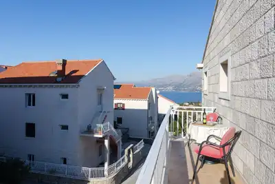 Image de Apartments Senjo - Appartement 1 chambre avec balcon et vue latérale sur la mer (Apartman 6)