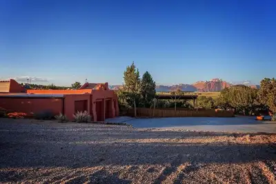 Image de La retraite Smithsonian avec vue sur la ligne d'horizon de Zion