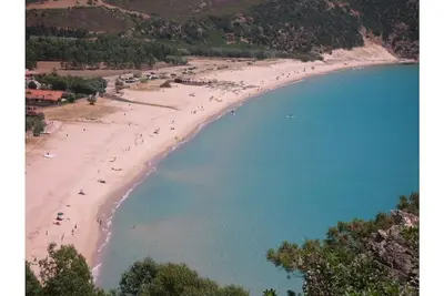 Magnifique chalet à 60 mètres de la mer - porte 5 mt de la plage de sable blanc