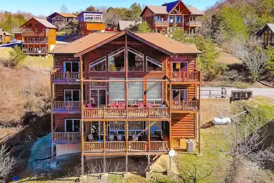 Luxe 5br-7ba-jeu énorme Rm + Theater Rm-minutes à Gatlin & Pigeon Forge / Dollywood