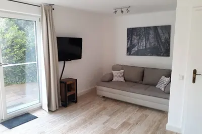 Image de Ferienwohnung 60 qm im Untergeschoss/Hanglage mit 1 Schlafzimmer und Terrasse