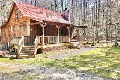Image de Cabine / bain à remous majestueux rustique