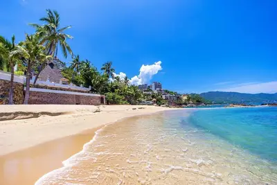 Image de Villa Verde sur la plage de Conchas Chinas au Mexique