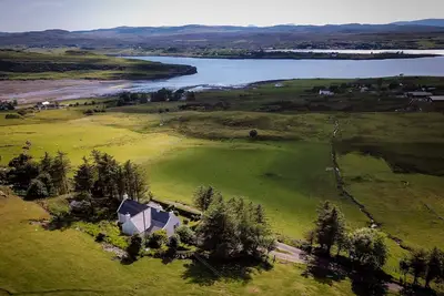 Image de Taigh Dolag. Skye Maison de vacances, emplacement central avec une vue imprenable.