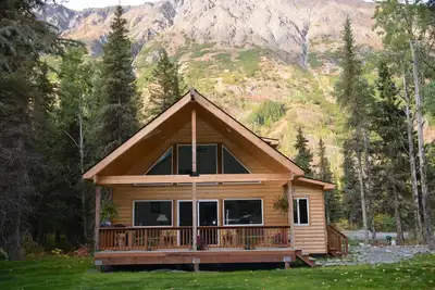 Image de Lower Paradise Log Cabin - Location de nuit dans les bois