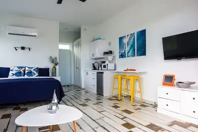 ★ Ocean Loft | Studio écologique | Balcon avec vue sur l'océan | Pas de la plage ★