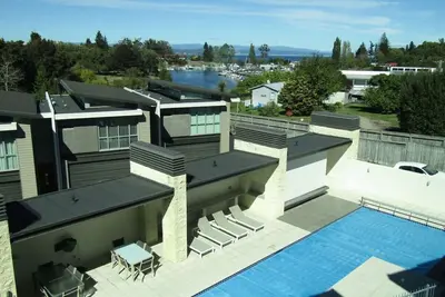 Image de appartement moderne, de belles vues