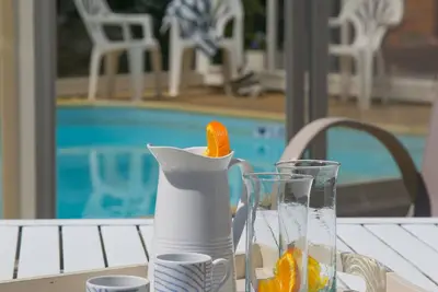 Image de appartement 45m² 4 pers avec jardin et piscine