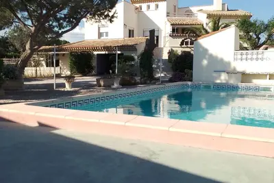 Image de F3, gite dans villa, Mer, . Sérignan ou ValrasPlage. 5 à 7 Personnes.
