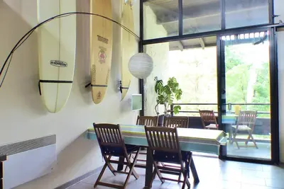 Image de Résidence Tursan. Appartement duplex, proche de la plage des Bourdaines. Wifi gratuit