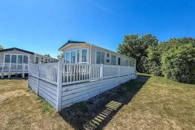 Image de Caravane de 8 couchages ��� louer sur le parc de vacances Cherry Tree à Norfolk ref 70803