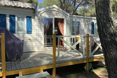 Image de Mobil home climatisé 3 chambres Oasis Village 5*