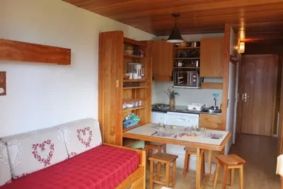 Image de Studio au calme avec vue imprenable sur la vallée