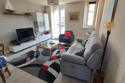 Image de Bel appartement avec Wifi gratuit, proche plage de Trestraou Perros-Guirec