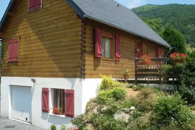 Image de Au pied du massif du Hautacam, chalet bois à louer