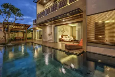 Image de Villa moderne et spacieuse à Nusa Dua, Villa avec 2 chambres et piscine privée, Renseignez-vous maintenant!