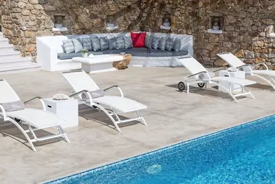 Image de Mykonos Panormos Villas Villas à 2 chambres avec piscine commune
