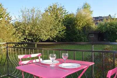 Image de Spacieux appartement pour 6 avec wifi, animaux admis et parking à Évian
