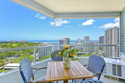 Image de Incroyable vue imprenable sur l'océan Pacifique et Diamond Head!