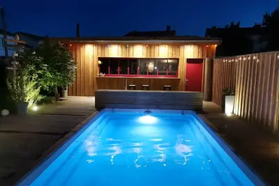 Image de Maison calme avec piscine proche de Bordeaux