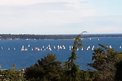 Image de Cannes  Croix des Gardes - superbe vue mer piscine et tennis
