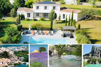 Image de Vue Imprenable face Citadelle avec Piscine CHAUFFÉE, Cuisine D ÉTÉ, pétanque…