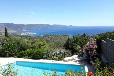 Image de Situé à Gaou Bénat près de la plage, 8p