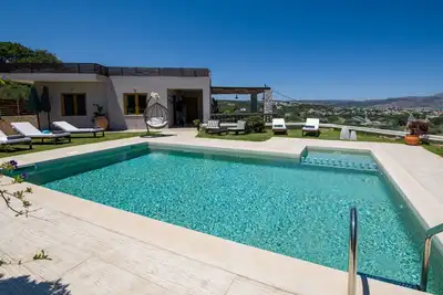 Lady Dafni Marque Nouvelle Villa De Luxe Avec Piscine CHAUFFÉE PRIVÉE