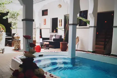 Image de Riad avec Patio piscine