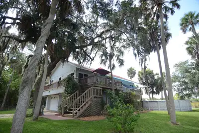 Image de Le plus proche des pétoncles! Old Homosassa Mimi'S Riverhouse amarrage piscine / bateau sur place
